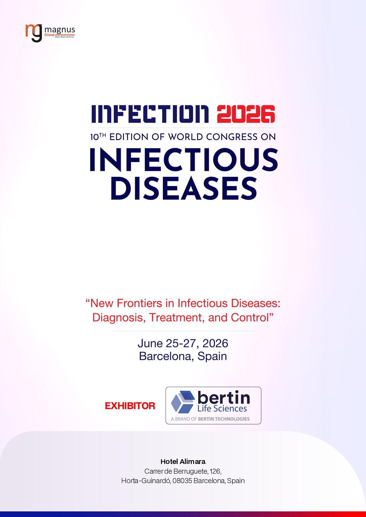 World Congress on Infectious Diseases | Barcelona, Spain Event Book