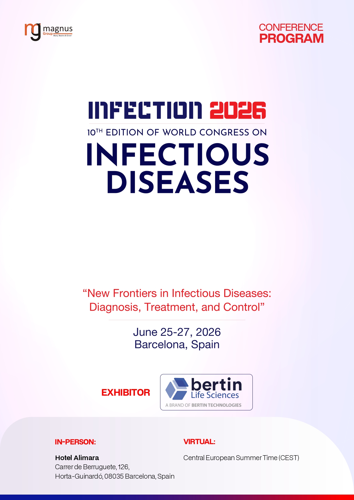 World Congress on Infectious Diseases | Barcelona, Spain Program