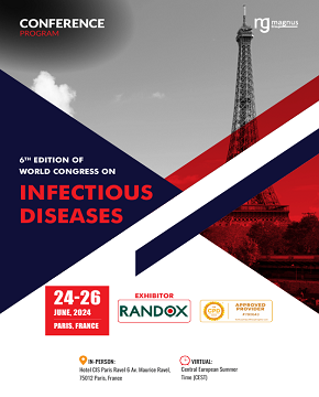 6th Edition of World Congress on Infectious Diseases | Paris, France Program